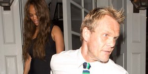 Η Τάιρα Μπανκς και ο πρώην πλέον σύζυγός της /Φωτογραφία: Splash News