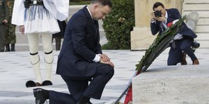 Εμφανής η συγκίνηση και ο σεβασμός