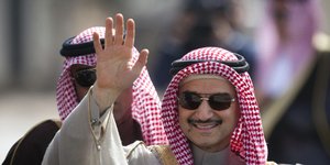 Ο ζάπλουτος πρίγκιπας Αλ Ουαλίντ Μπιν Ταλάλ / Φωτογραφία: ΑΡ 