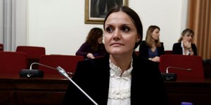 Η Ανδρονίκη Θεοφιλάτου -Φωτογραφία: EUROKINISSI/ΓΙΩΡΓΟΣ ΚΟΝΤΑΡΙΝΗΣ