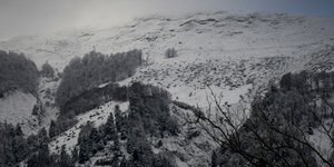 Χιονόπτωση στη νότια Πίνδο / Eurokinissi: Αντώνης Νικολόπουλος