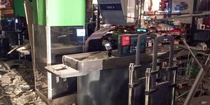 Το εσωτερικό του σουπερμάρκετ μετά την επίθεση (Φωτογραφία: National Antiterrorism Committee via AP)