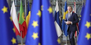 Ορατό ενδεχόμενο ρήξης στην ΕΕ για το προσφυγικό / AP Photo/Olivier Matthys