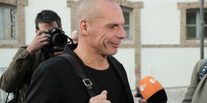 Ο Γιάνης Βαρουφάκης (Φωτογραφία: EUROKINISSI/ ΧΡΗΣΤΟΣ ΜΠΟΝΗΣ)