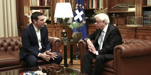 Στον ΠτΔ ο Αλέξης Τσίπρας