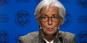 Η Κριστίν Λαγκάρντ (Φωτογραφία: AP/ Markus Schreiber)