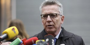 Ο Τόμας ντε Μεζιέρ (Φωτογραφία: AP/ Markus Schreiber)