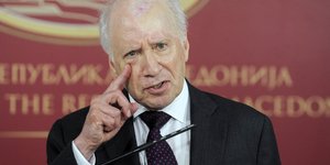 AP Photo/Boris Grdanoski