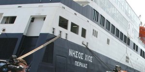 Πολλά προβλήματα από τους ισχυρούς ανέμους στις ακτοπλοϊκές συγκοινωνίες / Eurokinissi: αρχείο