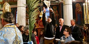 Στην Αργολίδα και στον Ιερό ναό της Ευαγγελίστριας στο Ναύπλιο