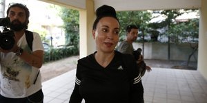 Η Βίκυ Σταμάτη (Φωτογραφία: EUROKINISSI/ ΣΤΕΛΙΟΣ ΜΙΣΙΝΑΣ)