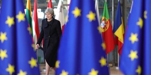 Ενα χαοτικό brexit αποτελεί κίνηδυνο για την οικονομία της Ευρωζώνης το 2018/ Φωτογραφία: ΑΡ