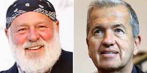 Ο Μπρους Γουέμπερ (αριστερά) και ο Μάριο Τεστίνο (δεξιά) (Φωτογραφία: ΑΡ)