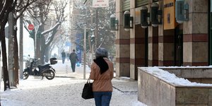 Χειμωνιάτικη Δευτέρα -Σε ποιες περιοχές θα χιονίσει /Φωτογραφία: Eurokinissi