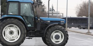 Διαμαρτυρία των αγροτών στη Θεσσαλονίκη σήμερα (Φωτογραφία αρχείου: ΜΟΤΙΟΝΤΕΑΜ/ΦΑΝΗ ΤΡΥΨΑΝΗ)