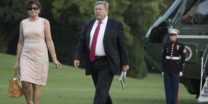 Οι γονείς της Μελάνιας Τραμπ Βίκτορ και Αμαλία Κνάους