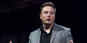 Φωτογραφία: AP- Ο Ελον Μασκ σε ομιλία του 
