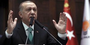 Απειλεί ο Ερντογάν: Μην κάνετε τη λάθος κίνηση σε Κύπρο και Αιγαίο /Φωτογραφία: ΑΡ