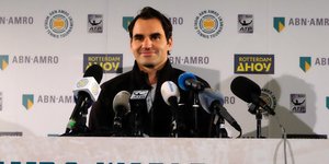 Ο Ρότζερ Φέντερερ (Φωτογραφία: AP/ Michael C. Corder)