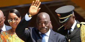 O Τζόζεφ Καμπιλά είναι πρόεδρος του Κογκό από το 2001 (Φωτογραφία αρχείου: ΑΡ) 