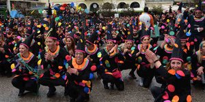 Φωτογραφίες: Eurokinissi- Μασκαράδες στο πατρινό καρναβάλι
