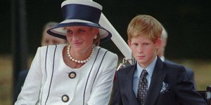 Η πριγκίπισσα Νταϊάνα με τον Χάρι (Φωτογραφία: AP)