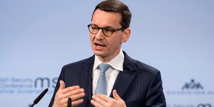 O πρωθυπουργός της Πολωνίας