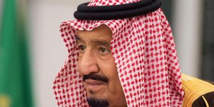 O βασιλιάς της Σαουδικής Αραβίας