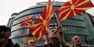 (Φωτογραφία: AP Photo/Boris Grdanoski)