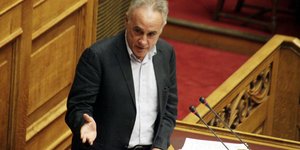 Ο Νίκος Τσούκαλης (Φωτογραφία: EUROKINISSI- ΓΙΩΡΓΟΣ ΚΟΝΤΑΡΙΝΗΣ)