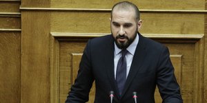 Ο Δημήτρης Τζανακόπουλος (Φωτογραφία: EUROKINISSI/ΓΙΑΝΝΗΣ ΠΑΝΑΓΟΠΟΥΛΟΣ)