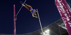 Η Κατερίνα Στεφανίδη (Φωτογραφία: AP/ Matt Dunham)