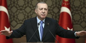 Ο Ταγίπ Ερντογάν (Φωτογραφία: AP/ Kayhan Ozer)