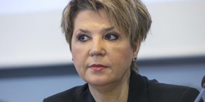 Φωτογραφία: Η επικεφαλής του υπουργείου Διοικητικής Ανασυγκρότησης Όλγα Γεροβασίλη/EUROKINISSI