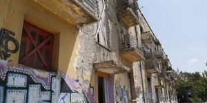 Φωτογραφία: H περιοχή των προσφυγικών στην λεωφόρο Αλεξάνδρας/Eurokinissi