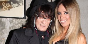 Ο Στάθης Ψάλτης με τη σύζυγό του