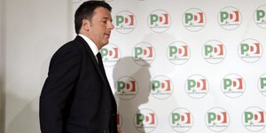 Ο Ματέο Ρέντσι παραιτήθηκε από το Δημοκρατικό Κόμμα (Φωτογραφία: AP/ Alessandra Tarantino)