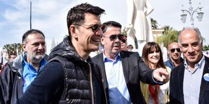 Ο Σάκης Ρουβάς στον Μαραθώνιο Ναυπλίου (Φωτογραφία: EUROKINISSI/ΒΑΣΙΛΗΣ ΠΑΠΑΔΟΠΟΥΛΟΣ)