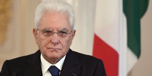 O πρόεδρος της Ιταλίας