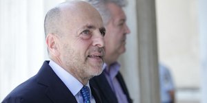 Ο Γιάννης Αλαφούζος/Φωτογραφία: Eurokinissi