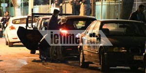Φωτογραφία: Iefimerida.gr/Το σημείο της επίθεσης στους Αγίους Αναργύρους