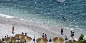 Παραλία Αρβανιτιάς (Φωτογραφία: Eurokinissi-ΠΑΠΑΔΟΠΟΥΛΟΣ ΒΑΣΙΛΗΣ)