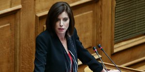 Η βουλευτής της ΝΔ Αννα Ασημακοπούλου -Φωτογραφία: Intimenews