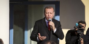 Ο Ταγίπ Ερντογάν/Φωτογραφία: Eurokinissi