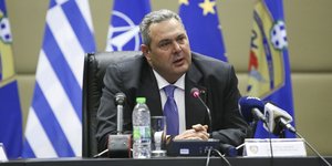 Ο Πάνος Καμμένος απαντάει για τις φρεγάτες και τα F-16 / Φωτογραφία: George Vitsaras / SOOC