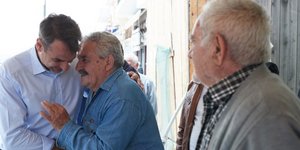 Στη Νεάπολη ο Κυριάκος Μητσοτάκης -Φωτογραφίες: Γρ. Τύπου ΝΔ