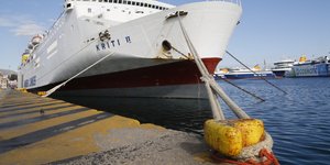 Δεμένα τα πλοία στα λιμάνια την Πρωτομαγιά/Φωτογραφία: Eurokinissi