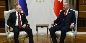 Φωτογραφίες: Kayhan Ozer/Pool Photo via AP