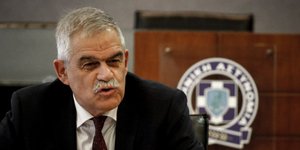 Ο Νίκος Τόσκας στη συνάντηση με τους δημάρχους των δήμων της παραλιακής ζώνης/Φωτογραφία: Eurokinissi
