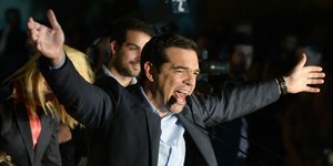 Ο Αλέξης Τσίπρας στις δημοτικές εκλογές του 2014 -Φωτογραφία: Intimenews/ΧΑΛΚΙΟΠΟΥΛΟΣ ΝΙΚΟΣ